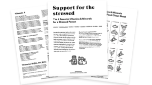 Support for the Stressed 8 Essential Vitamins and Minerals for a Stressed Person eBook